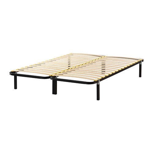 AKKARVIK Bed base with 6 legs - 140x200 cm - IKEA