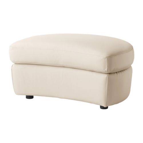 ÄLVROS Módulo final/repousa-pés IKEA Superfície de assento em pele suave, resistente e de fácil manutenção; prático para famílias com crianças. 