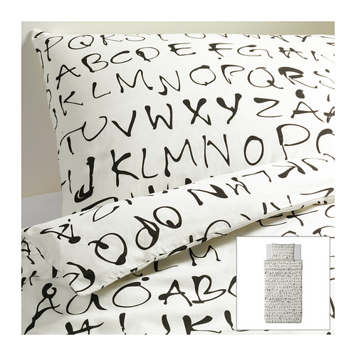 EIVOR ORD Capa de edredão e fronha IKEA