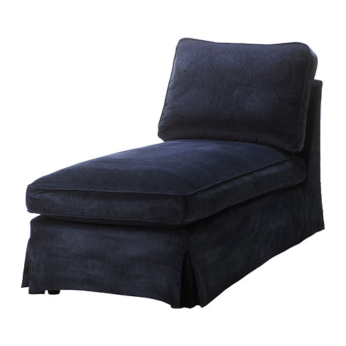 EKTORP Chaise-longue IKEA Capa amovível, fácil de manter limpa e com bom aspeto.   Limpeza a seco. 