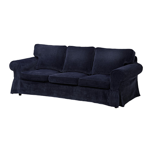 EKTORP Sofá de 3 lugares IKEA Capa amovível, fácil de manter limpa e com bom aspeto.   Limpeza a seco. 