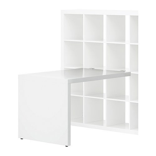 EXPEDIT Secretária, branco Largura: 115 cm Profundidade: 78 cm Altura: 76 cm  
