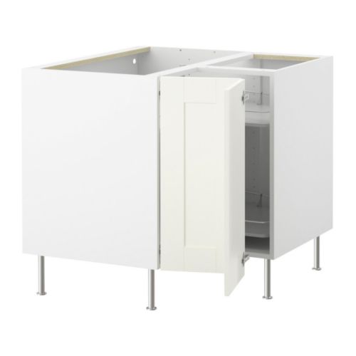 FAKTUM Arm bx canto c/pratel giratória IKEA As prateleiras são reguláveis e giram para maior acessibilidade. 