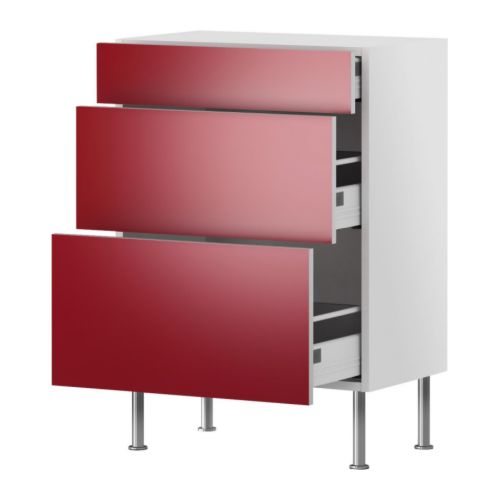 FAKTUM Armário baixo c/3gavetas IKEA Inclui 25 anos de garantia.   Saiba mais sobre as condições da garantia no respetivo folheto. 