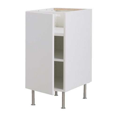 FAKTUM Armário baixo c/prateleiras IKEA Prateleiras reguláveis para adaptar o espaço às suas necessidades. 