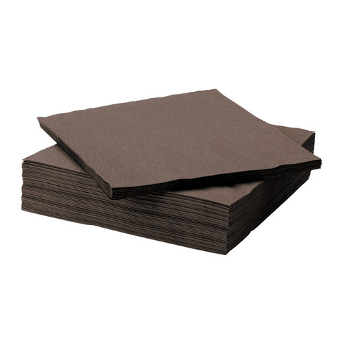 FANTASTISK Guardanapo de papel IKEA O guardanapo com folha tripla tem uma boa capacidade de absorção. 