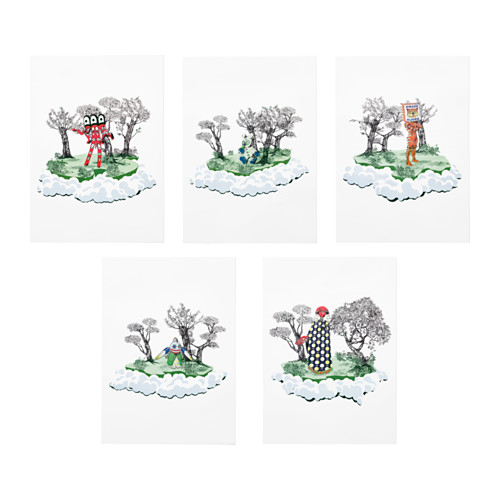 GLÖDANDE Póster IKEA