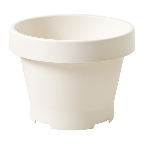 GRÄVA Vaso IKEA Leve; fácil de levantar e mover. Resistente às condições climatéricas e duradouro.