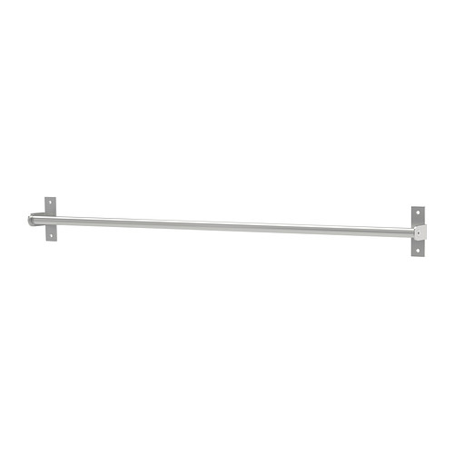 GRUNDTAL Calha IKEA Poupa espaço na bancada.  Também se pode usar como toalheiro ou arrumação de tampas na cozinha. 