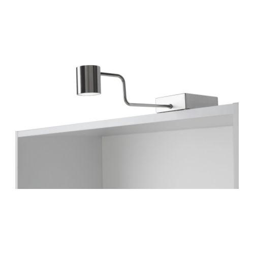 GRUNDTAL Iluminação p/armário IKEA Permite uma luz direccionada; ideal para iluminar áreas mais pequenas. 