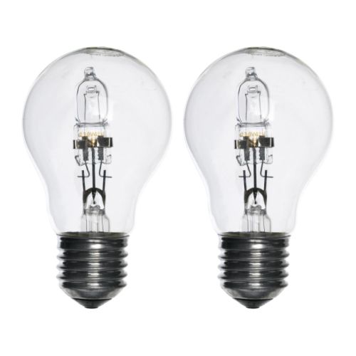 HALOGEN Lâmpada E27 IKEA Pode regular a intensidade, para escolher entre iluminação geral/ambiente. 