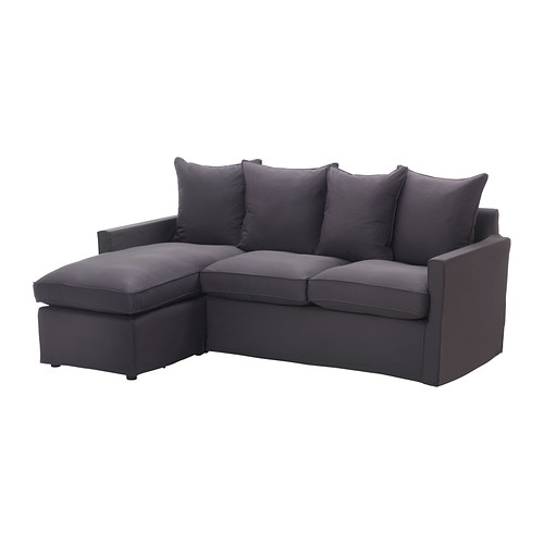 HÄRNÖSAND Sofá 2 lugares e chaise-longue IKEA Uma gama de sofás com dimensões pequenas, ideais para espaços limitados. 