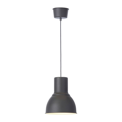 HEKTAR Candeeiro suspenso IKEA Este candeeiro oferece uma luz agradável para espaços de refeição. 