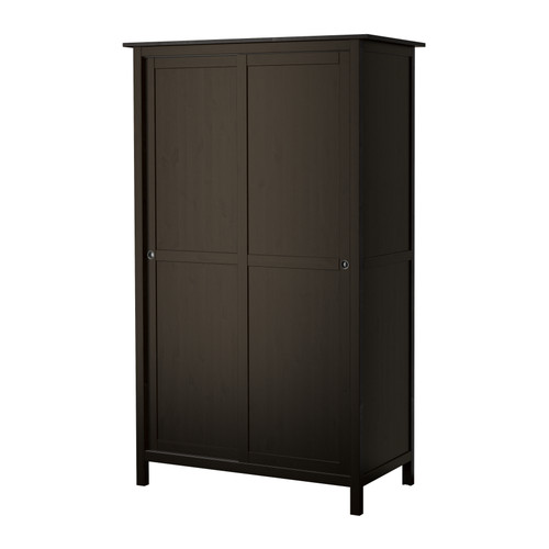 HEMNES Roupeiro c/2 portas deslizantes IKEA Madeira maciça, um material natural e duradouro. 