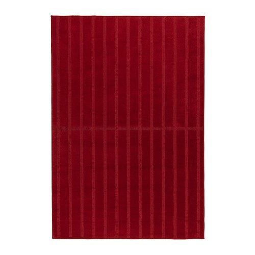 HERRUP Tapete pelo curto IKEA Polipropileno tratado termicamente; torna o tapete mais bonito e suave. 