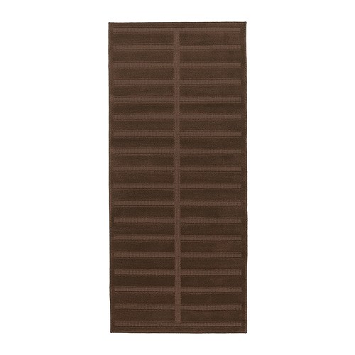 HERRUP Tapete pelo curto IKEA Polipropileno tratado termicamente; torna o tapete mais bonito e suave. 