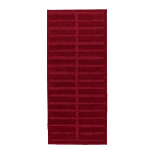 HERRUP Tapete pelo curto IKEA Polipropileno tratado termicamente; torna o tapete mais bonito e suave. 