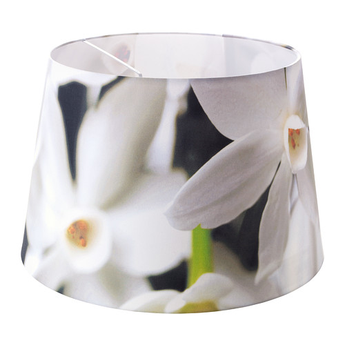 HÖRJA Abajur IKEA Abajur de tecido; permite uma luz difusa e decorativa. 