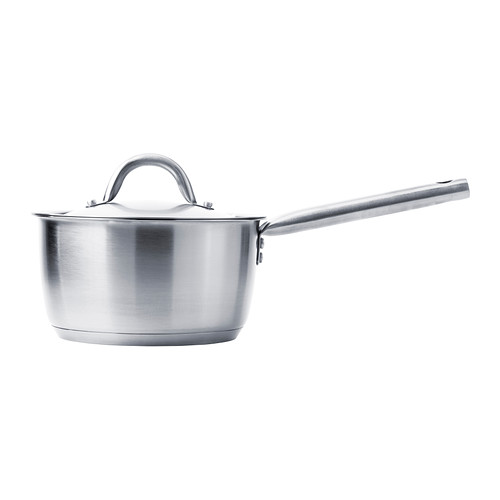 IKEA 365+ Caçarola c/tampa IKEA Para todo o tipo de placas, incluindo indução.  Em metal; também é próprio para o forno. 