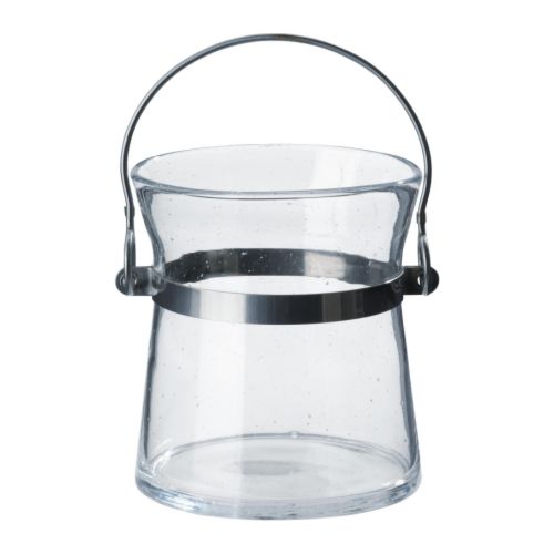IKEA PS BRUNN Jarra IKEA Soprado artesanalmente; cada jarra foi moldada por um hábil artesão. 