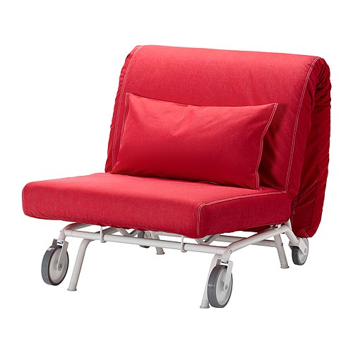 IKEA PS MURBO Poltrona-cama IKEA Graças aos rodízios, o sofá é fácil de deslocar para limpar ou mudar a disposição dos móveis. 