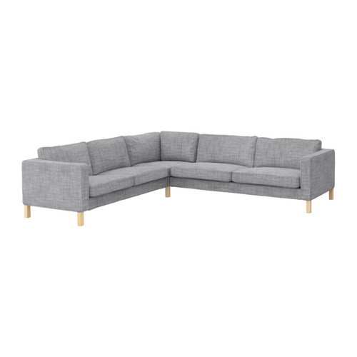 KARLSTAD Sofá de canto 2+3/3+2 IKEA Uma gama de capas coordenadas permite-lhe dar um novo aspeto aos seus móveis. 