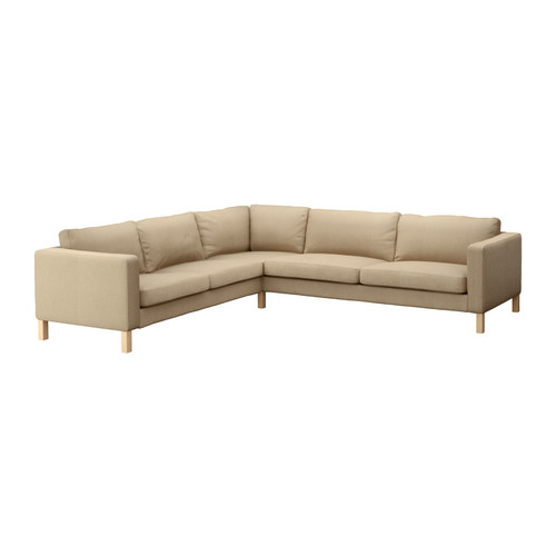 KARLSTAD Sofá de canto 2+3/3+2 IKEA Uma gama de capas coordenadas permite-lhe dar um novo aspeto aos seus móveis. 
