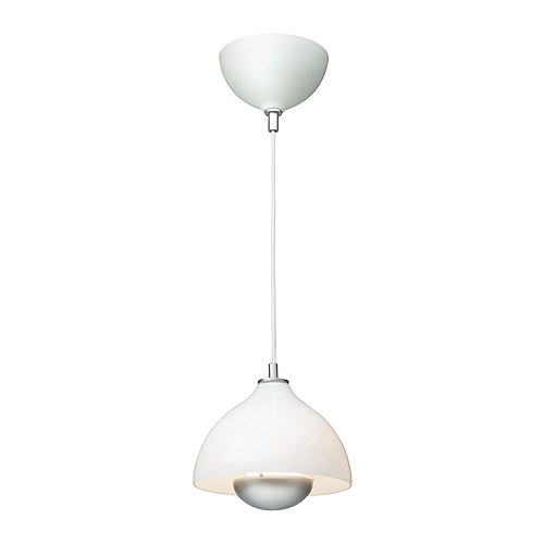 MÅNLJUS Candeeiro suspenso IKEA Com o regulador é fácil ajustar o abajur para que este fique direito.  Luz difusa; oferece uma boa iluminação geral. 