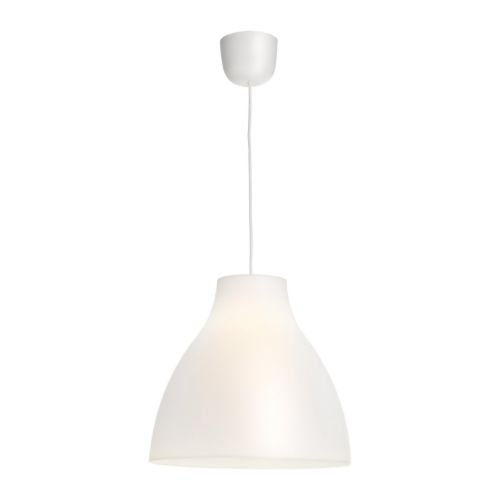 MELODI Candeeiro suspenso IKEA Emite uma iluminação direcionada; ideal para iluminar mesas de refeição e bancadas tipo bar, por exemplo. 