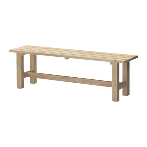 NORDEN Banco IKEA Madeira maciça, um material natural duradouro. 