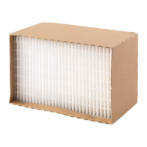 PATRULL Filtro de ar de substituição IKEA Para um funcionamento eficaz, é necessário mudar o filtro uma vez por ano.   . 
