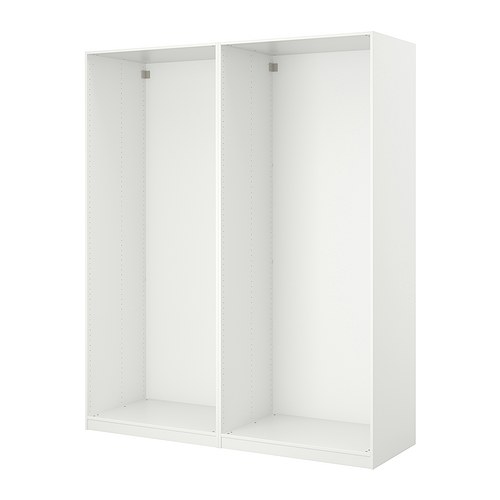 PAX 2 estruturas roupeiro IKEA Dimensionado para os organizadores de interior KOMPLEMENT; combine de acordo com as suas necessidades pessoais. 