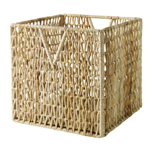 PJÄS Cesto IKEA Este cesto é adequado para separar jornais, revistas, fotografias, etc.  Pegas que ajudam a levantar e retirar facilmente o cesto. 