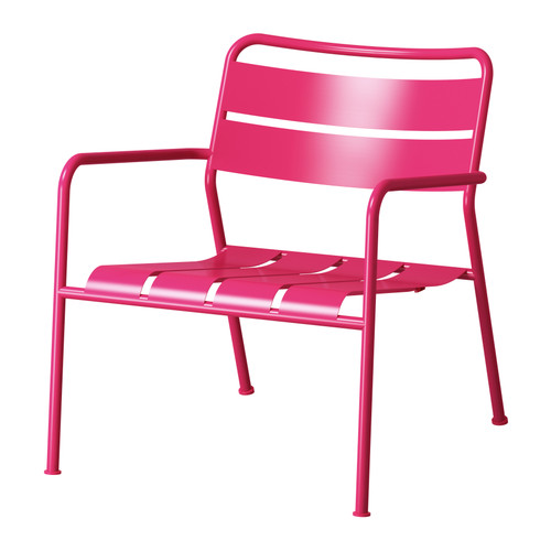 ROXÖ Cadeira de esplanada c/braços IKEA Os materiais deste móvel de exterior não requerem manutenção.