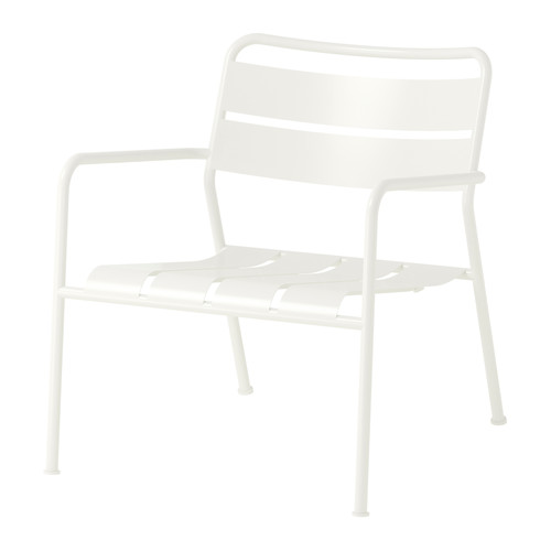 ROXÖ Poltrona IKEA Os materiais deste móvel de exterior não requerem manutenção.  Empilhável; poupa espaço ao guardar ou quando não está a uso. 