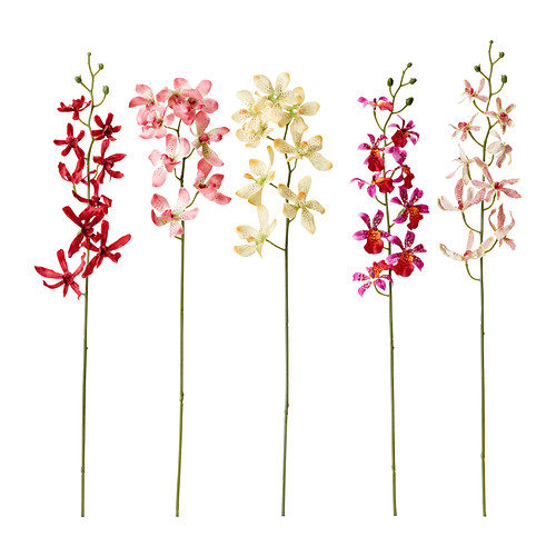 SMYCKA Flor artificial IKEA Planta artificial; mantém o bom aspeto sem esforço.  Caule com arame; fácil de dobrar e moldar como desejar. 