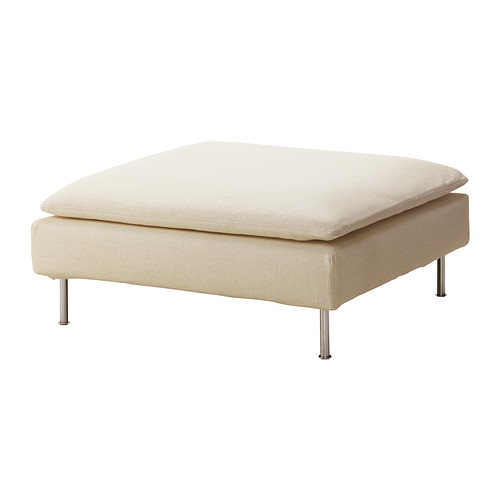 SÖDERHAMN Repousa-pés IKEA Uma gama de sofás com secções que podem ser unidas de diferentes formas ou usadas de forma independente. 