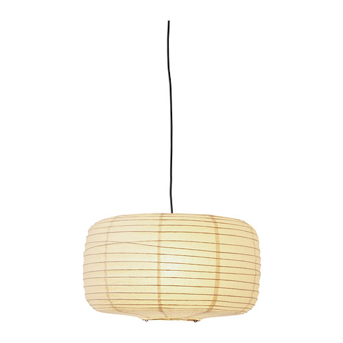 SÖRE Abajur p/candeeiro suspenso IKEA Proporciona uma suave iluminação ambiente. 