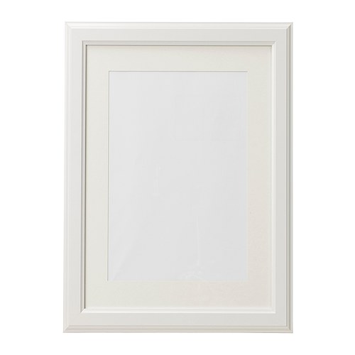 VIRSERUM Moldura IKEA O passe-partout dá relevo ao quadro e facilita o emoldurar.  Passe-partout com PH neutro, não descolora fotos. 