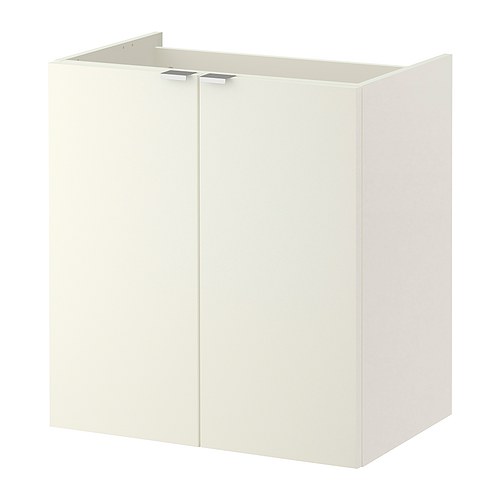 LILLÅNGEN Wash-basin cabinet with 2 doors - white, 60x38x64 cm - IKEA