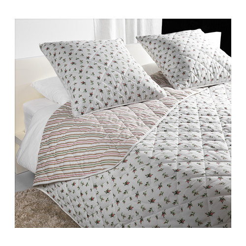 EMMIE BLOM Cuvertură și 2 fețe de pernă IKEA Cuvertură matlasată şi faţă de pernă; foarte moale. 
