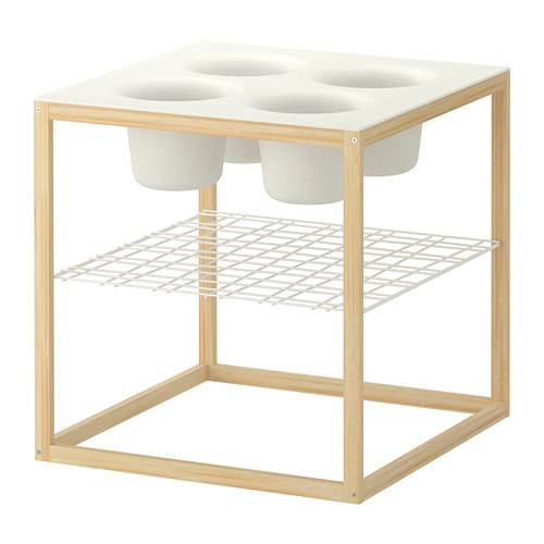 IKEA PS 2012 Masă cafea cu 4 boluri IKEA Boluri multifuncţionale, pot fi folosite ca ghivece pentru flori sau pentru a servi gustări. 