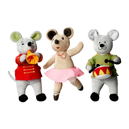 KLAPPAR CIRKUS Jucărie cu clopoţei IKEA Toate jucăriile sunt bune de îmbrăţişat, mângâietoare şi sunt bune ascultătoare. 