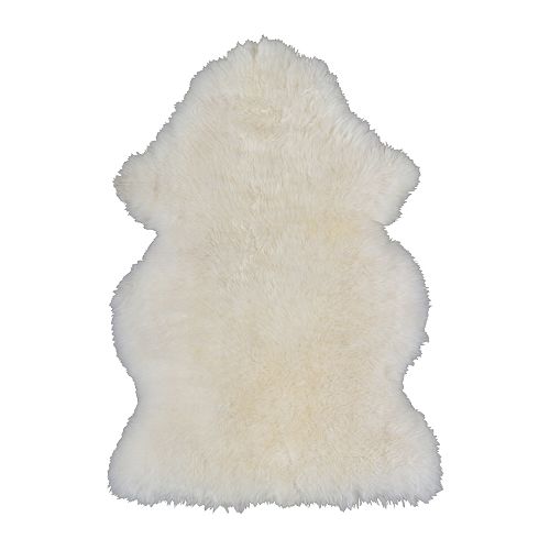 LUDDE Piele de oaie IKEA Lâna este rezistentă la murdărie şi la uzură. 
