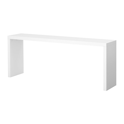 MALM Masă auxiliară IKEA Se furnizează împreună cu rotile, ceea ce îl face uşor de mutat.  Poţi să stai, să mănânci sau să munceşti în pat. 