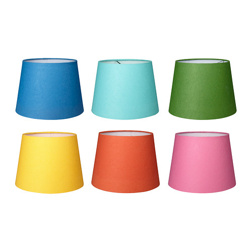 ORTALA Abajur IKEA Abajur din hârtie; oferă o lumină difuză şi decorativă. 
