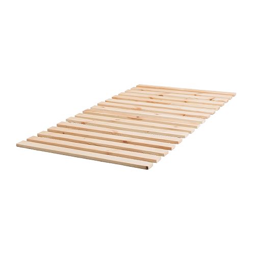 SULTAN LADE Suporţi saltea din lemn arcuit IKEA Traverse de lemn masiv oferă un suport ferm. 
