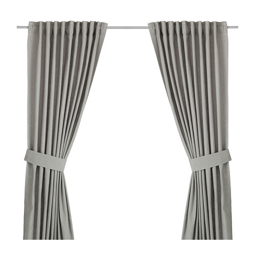 INGERT Gardiner med omtag, 1 par - IKEA