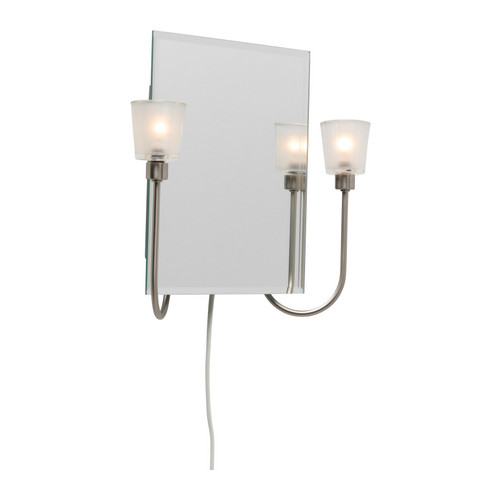 v�gglampa v�gglampor lampor lampa belysning dubbel, f�rnicklad kryssbo