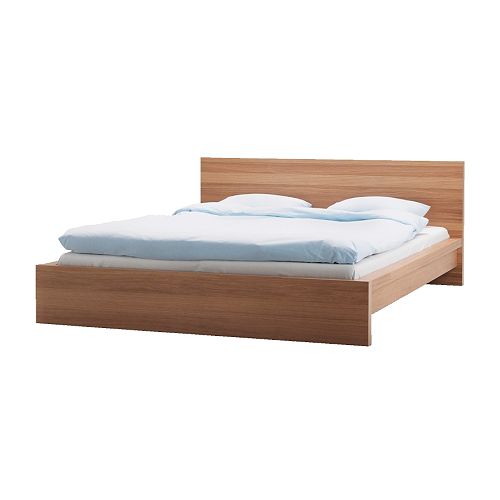 MALM Sängstomme IKEA Justerbara sängsidor; olika tjocka madrasser kan användas.